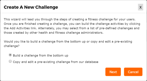 create employee fitness challenge